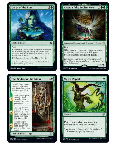 Magic the Gathering - Theros Beyond Death Theme Booster Green - 3