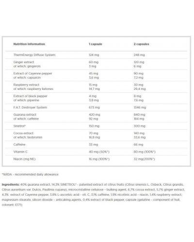 Thermo Stim Hardcore, 60 капсули, Olimp - 2