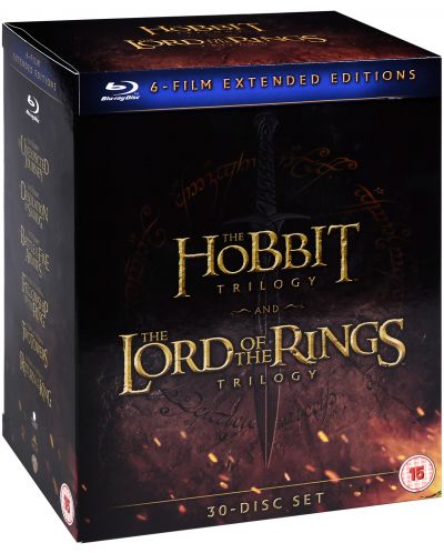 The Hobbit + The Lord of the Rings - 30-disc Extended Editions Collection (Blu-Ray) - 1