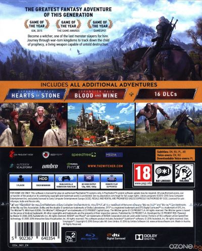The Witcher 3: Wild Hunt GOTY Edition (PS4) - 6