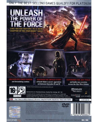 Star Wars: The Force Unleashed (PS2) - 2