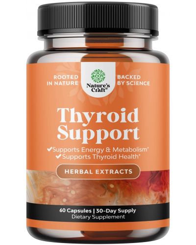 Thyroid Support, 60 капсули, Nature's Craft - 1