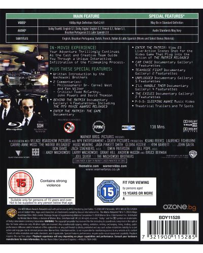 The Complete Matrix Trilogy (Blu-Ray) - Без български субтитри - 8