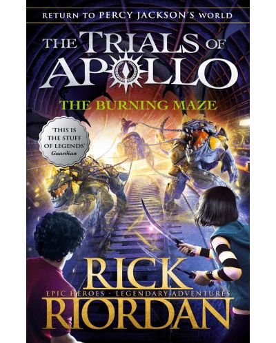 The Burning Maze (The Trials of Apollo Book 3)