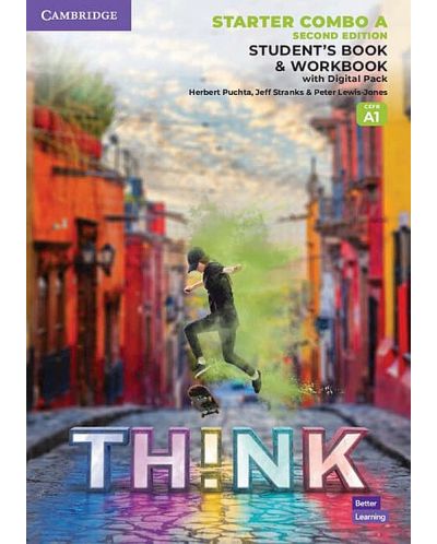 Think: Starter Student's Book and Workbook with Digital Pack Combo A British English (2nd edition) - 1