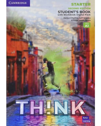 Think: Starter Student's Book with Workbook Digital Pack British English (2nd edition) - 1