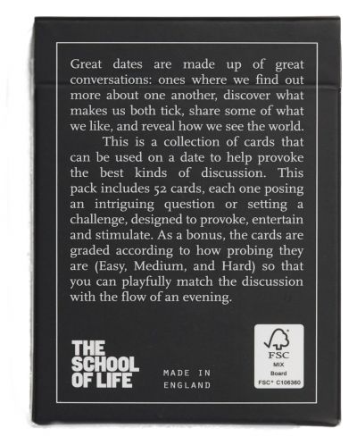 Забавни карти за срещи The School of Life - Dating Cards - 4