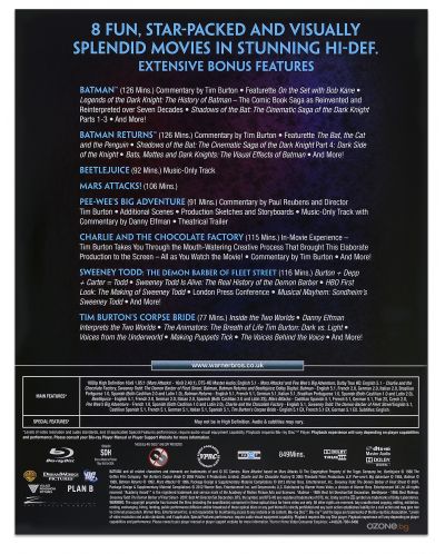 The Tim Burton Collection - 8 Movies (Blu-Ray) - 3