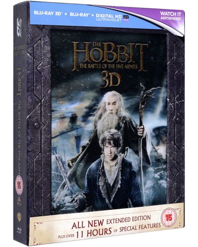 The Hobbit: The Battle Of The Five Armies - Extended Edition - 3D+2D (Blu-Ray) - 1
