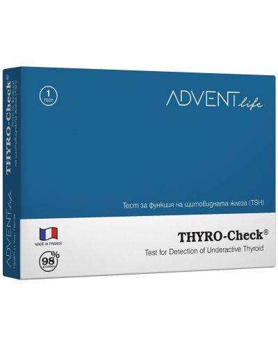 Thyro-Check Тест за функция на щитовидната жлеза, TSH, Advent Life - 1