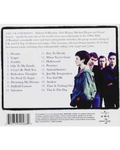 The Cranberries - Dreams, The Collection (CD) - 2