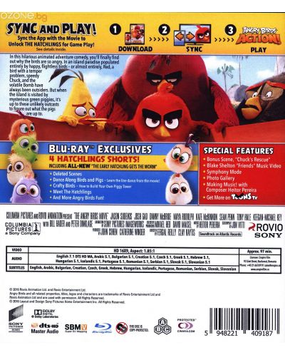 Angry Birds: Филмът (Blu-Ray) - 3