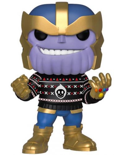 Фигура Funko POP! Marvel: Avengers - Thanos (Holiday) #533 - 1