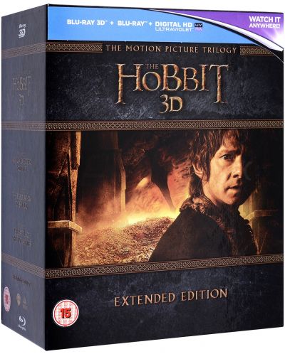 The Hobbit Trilogy - Extended Edition 3D+2D (Blu-Ray) - 1