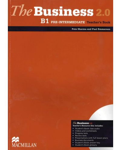 The Business 2.0 Pre-Intermediate: Teacher's Book + Resource Disk / Бизнес английски (Книга за учителя)