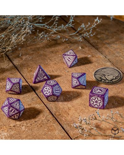 The Witcher Dice Set: Yennefer - Lilac and Gooseberries - 3