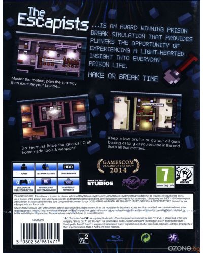 The Escapists (PS4) - 3