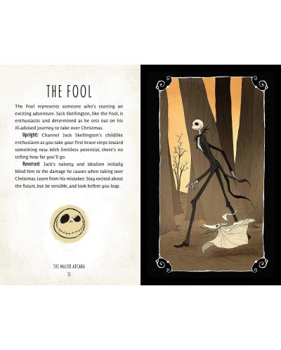 The Nightmare Before Christmas Tarot Deck and Guidebook (Insight) - 4