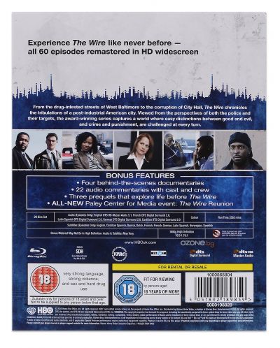 The Wire : Complete Series - Seasons 1-5 (Blu-Ray) - 2