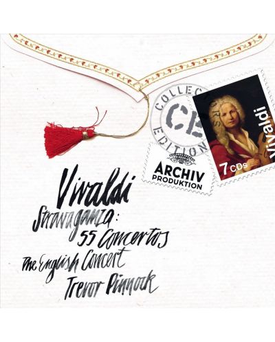 The English Concert, Trevor Pinnock - Vivaldi: Stravaganza – 55 Concertos (CD Box)