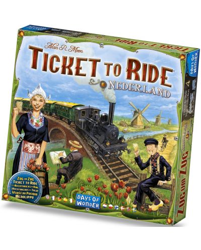 Разширение за настолна игра Ticket to Ride - Nederlands - 1