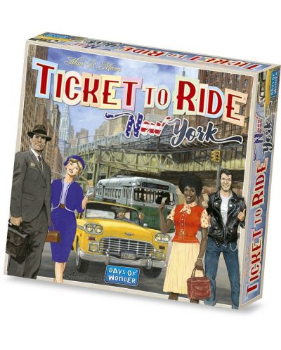 Настолна игра Ticket to Ride - New York - 2