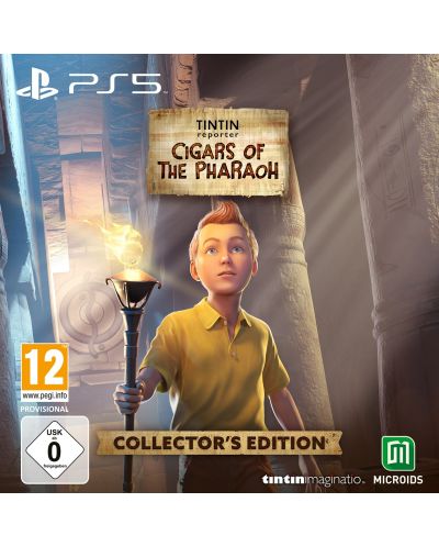 Tintin Reporter: Cigars of The Pharaoh - Collector's Edition (PS5) - 1
