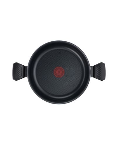 Тиган с капак Tefal - Simply Clean B5677253, 28 cm, черен - 2