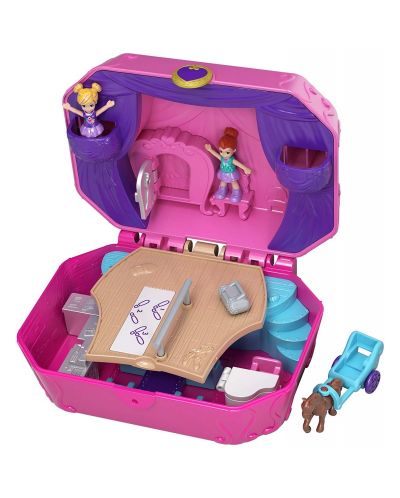Игрален комплект Mattel Polly Pocket - Музикална кутия - 3