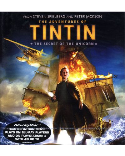 Приключенията на Тинтин 3D + 2D (Blu-Ray) - 1