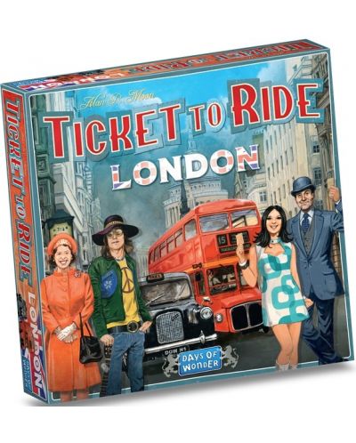 Настолна игра Ticket to Ride - London - Семейна - 1