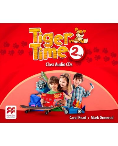 Tiger Time for Bulgaria for 2nd Grade: Audio CD / Английски език за 2. клас: Аудио CD - 1