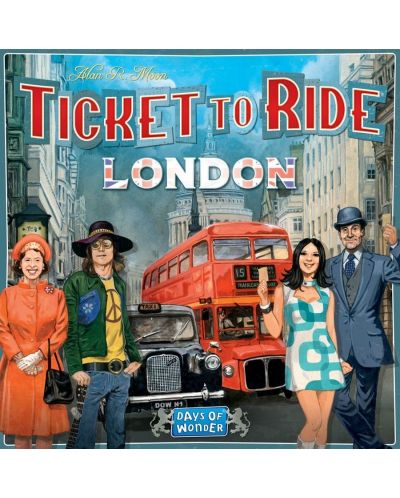 Настолна игра Ticket to Ride - London - Семейна - 6