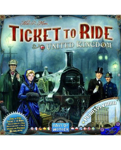 Разширение за настолна игра Ticket to Ride - United Kingdom - 3