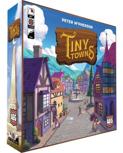 Настолна игра Tiny Towns - семейна - 1