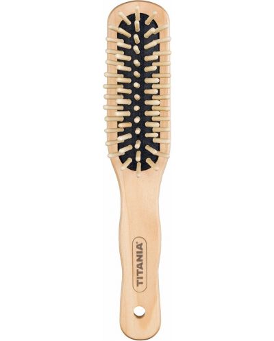 Titania Дървена четка за коса, 2822, 21 cm - 1