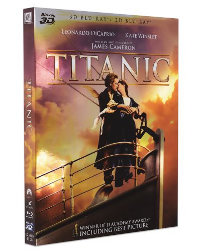 Титаник 3D+2D - 4 диска (Blu-Ray)