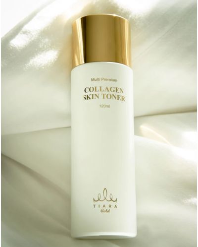 Tiara Gold Тонер за лице с хидролизиран колаген, 120 ml - 4