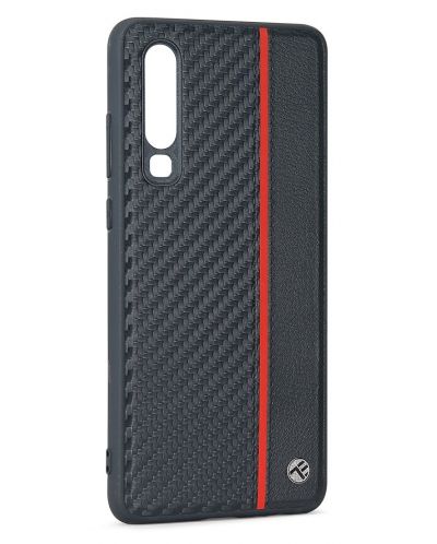 Калъф Tellur - Carbon, Huawei P30 Pro, черен - 1