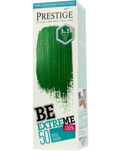 Prestige Be Extreme Тонер за коса, Диво зелен, 50, 100 ml - 1