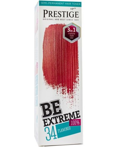 Prestige Be Extreme Тонер за коса, Фламинго, 34, 100 ml - 1