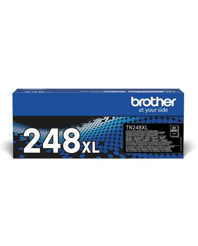 Тонер касета Brother - TN-248XLBK, черна - 4