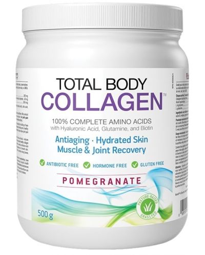 Total Body Collagen, нар, 500 g, Natural Factors - 1