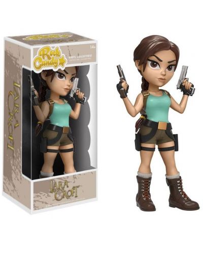 Фигура Funko Rock Candy: Tomb Raider - Lara Croft, 13 cm - 2
