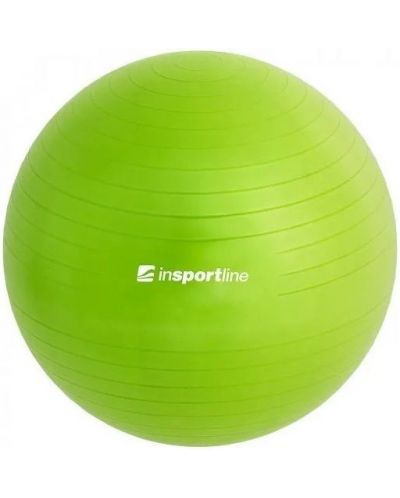 Топка за гимнастика inSPORTline - Top ball, 45 cm, зелена - 1