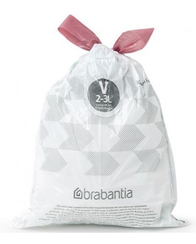 Торба за кош Brabantia - PerfectFit, размер V, 3 l, 20 броя - 4