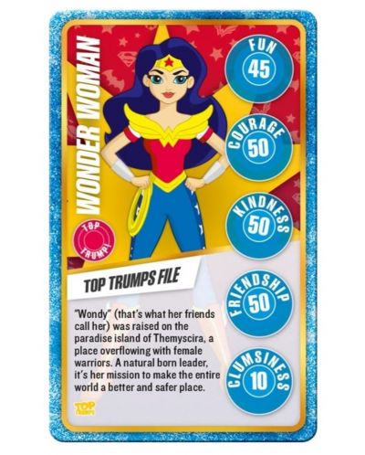 Игра с карти Top Trumps - DC Superhero Girls - 2