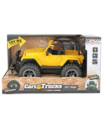 Детска играчка Toi Toys - Джип, със звук и светлини, асортимент