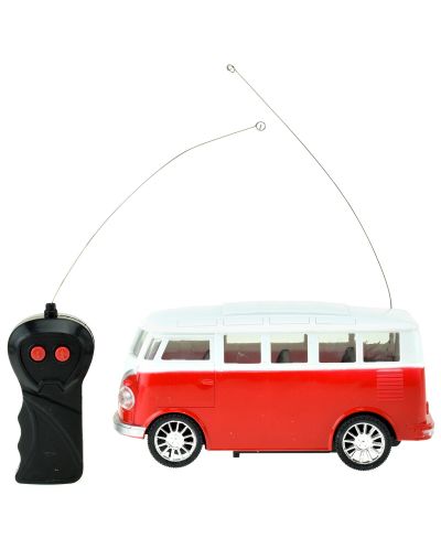 Радиоуправляема количка Toi Toys - Volkswagen Ретро ван, със светлина, асортимент