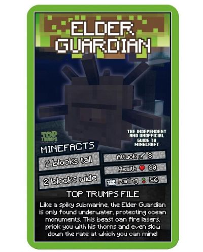 Игра с карти Top Trumps - Independent & Unofficial Guide to Minecraft - 4